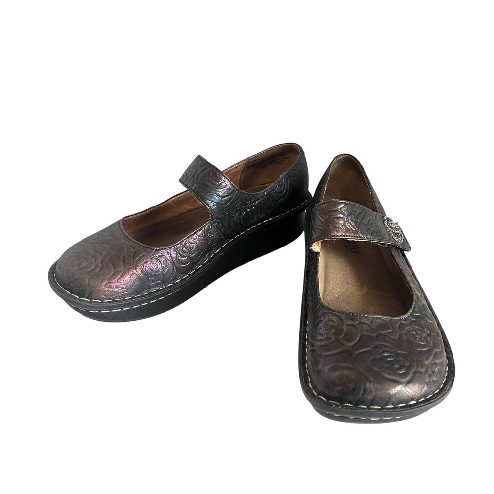 Alegria Mary Jane Paloma Nurse Comfort Shoes In Rose Shadow EU 39 US 9
